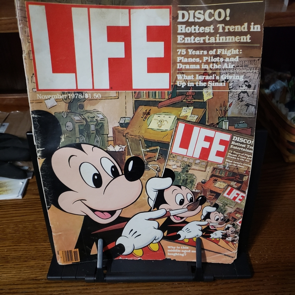 Life MagazineNovember 1978 Cover: Mickey Mou